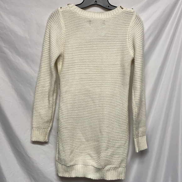 Lipsy Dresses Lipsy London Knitwear Cream Knit Dress Size M Poshmark